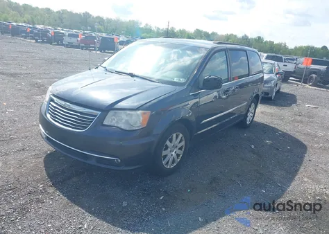 2014 Chrysler Town & Country Touring из США, поврежденный, VIN 2C4RC1BG0ER461081
